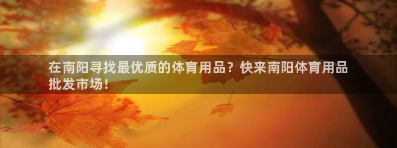 欧陆娱乐公司产品介绍:在南阳寻找最优质的体育用品?快来南阳体